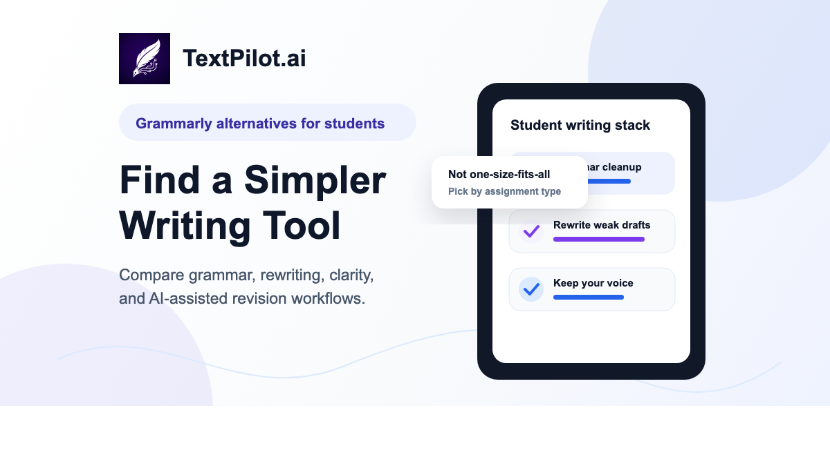 7 Grammarly Alternatives for Students Who Need Clearer Writing thumbnail