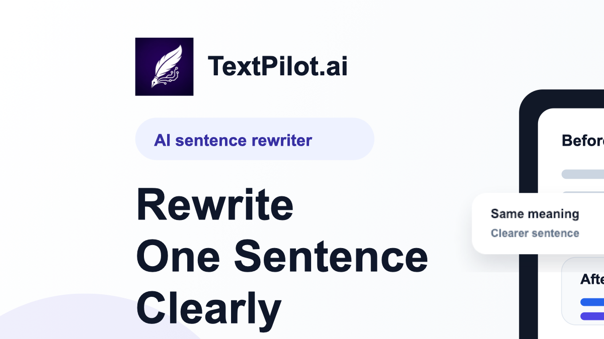 How to Use an AI Sentence Rewriter: Easy Tips