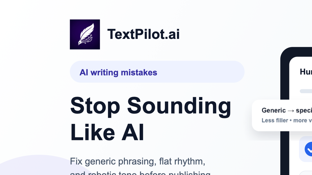 9 AI Writing Mistakes to Fix for Better Text Now