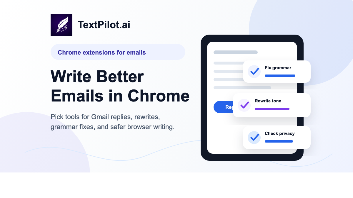 9 Best Chrome Extensions for Easy Email Writing
